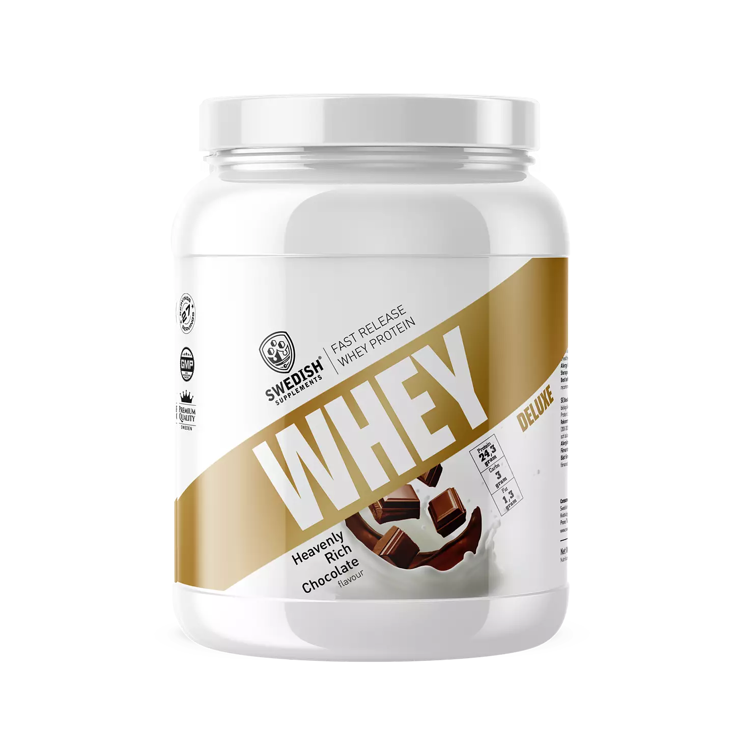 Whey Protein Deluxe 900g Proteinpulver